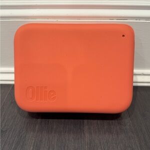 Ollie Orange Dog Bowl